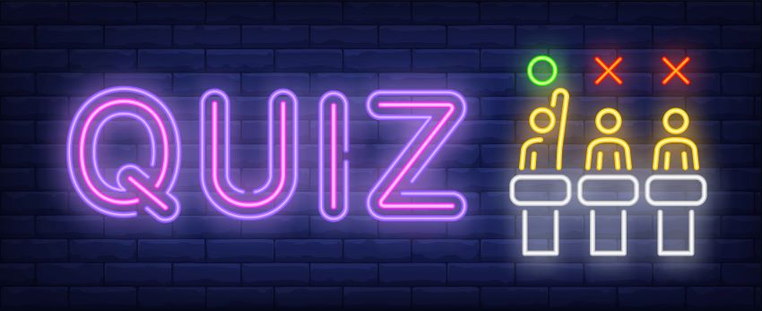 Quiz Neon Sign